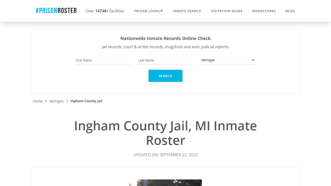 Ingham County Jail, MI Inmate Roster - Prisonroster